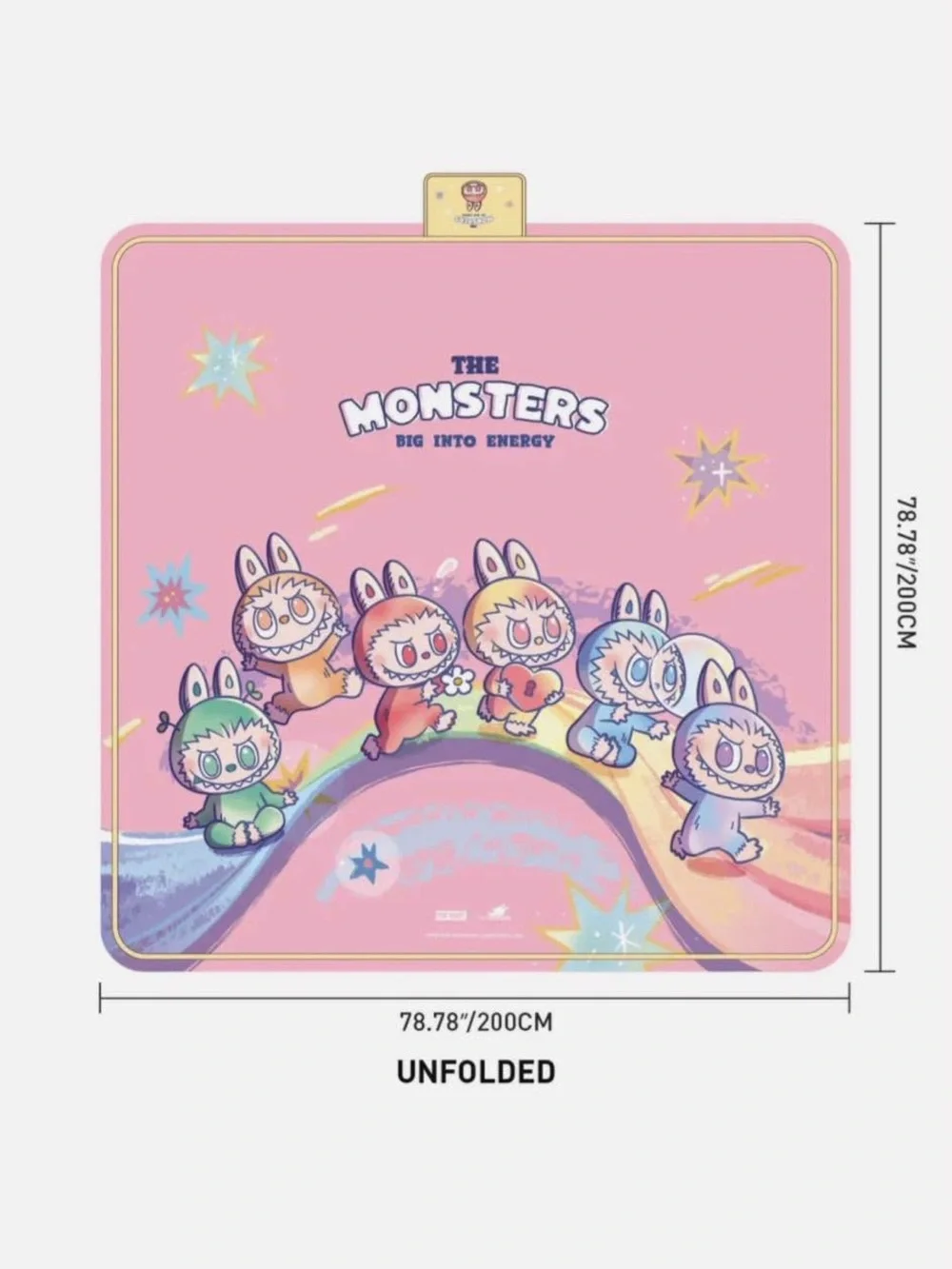 POP MART The Monsters Big Into Energy  BLANKET LIMITED EDITION 2025